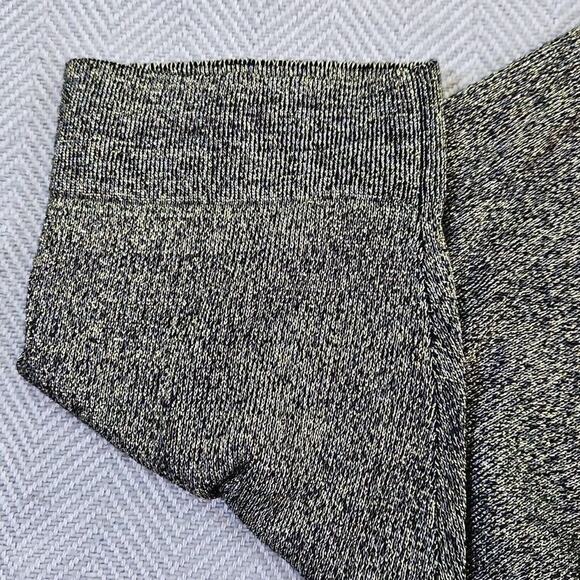 Ronni Nicole Open Cardigan 2XL Gold Metallic & Black 3/4 Sleeve Y2K Boho Holiday - Picture 7 of 12